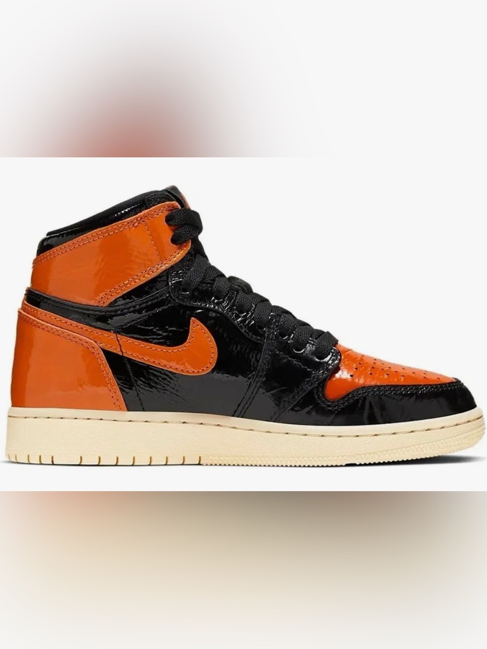 Jordan 7Y Air Jordan 1 Retro High OG Shattered Backboard 3.0 Starfish Orange